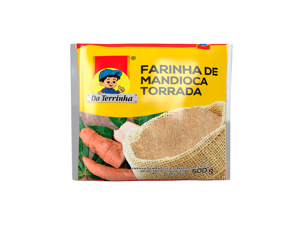FARINHA DE MANDIOCA TORRADA DA TERRINHA 500 G BLACK FRIDAY PMG ATACADISTA