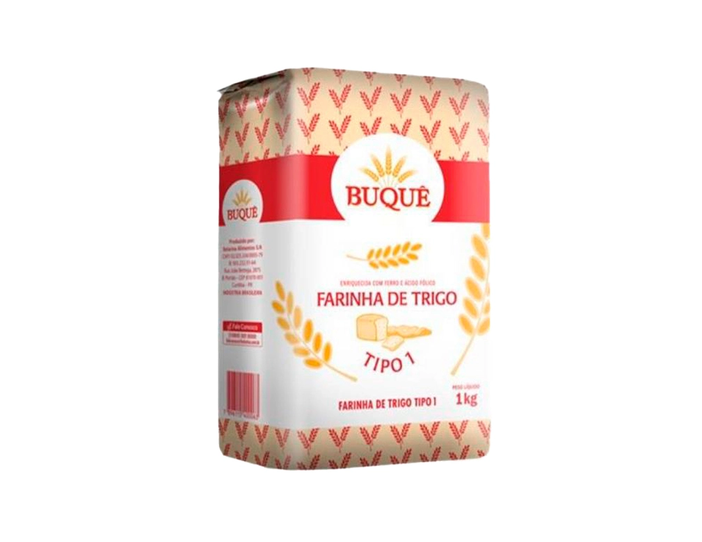 FARINHA DE TRIGO PEQUENA TIPO 1 BUQUÊ 1 KILO (FDO 10 KILO) BLACK FRIDAY PMG ATACADISTA