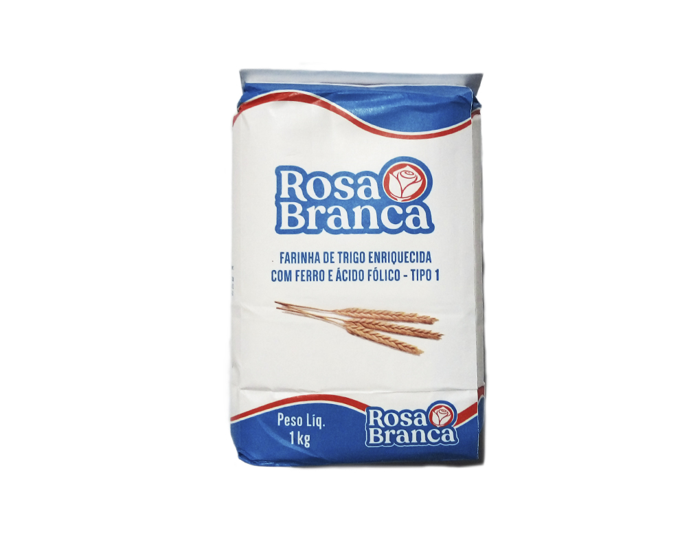 FARINHA DE TRIGO PEQUENA TIPO 1 ROSA BRANCA 1 KILO (FDO 10 KILO) BLACK FRIDAY PMG ATACADISTA