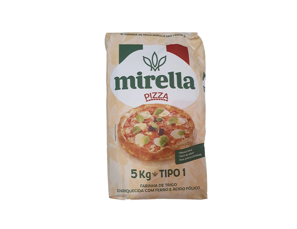 FARINHA DE TRIGO PIZZA MIRELLA 5 KILO (FDO 25 KILO)