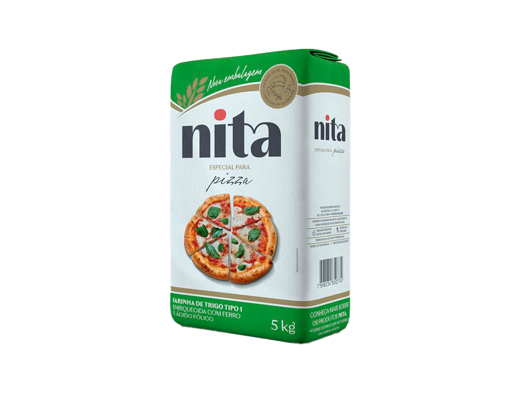 FARINHA DE TRIGO PIZZA NITA 5 KILO (FDO 25 KILO)