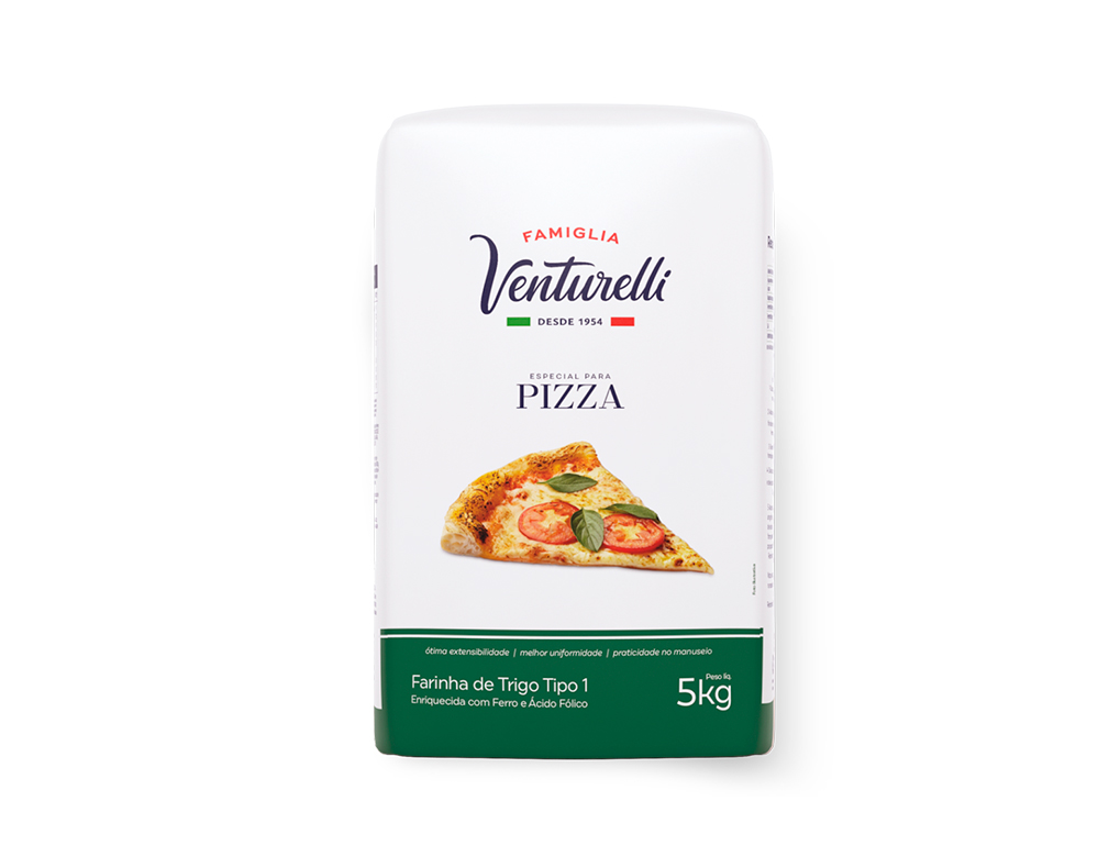 FARINHA DE TRIGO PIZZA VENTURELLI 5 KILO (FDO 25 KILO) BLACK FRIDAY PMG ATACADISTA