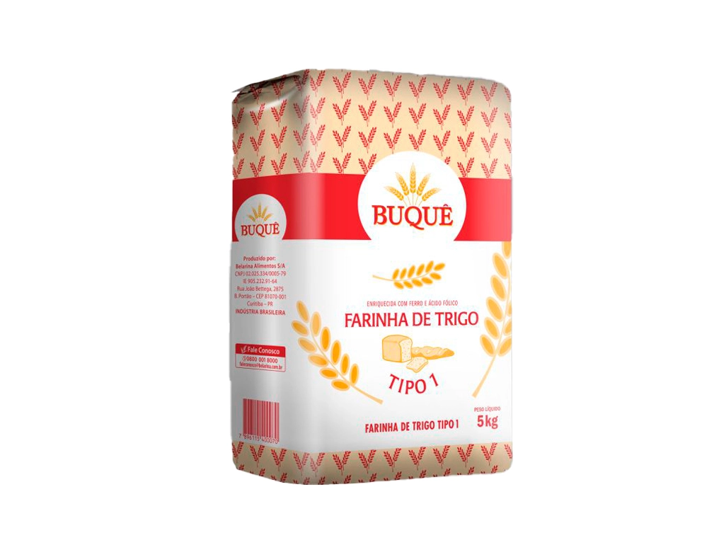 FARINHA DE TRIGO TIPO 1 BUQUÊ 5 KILO (FDO 25 KILO) BLACK FRIDAY PMG ATACADISTA
