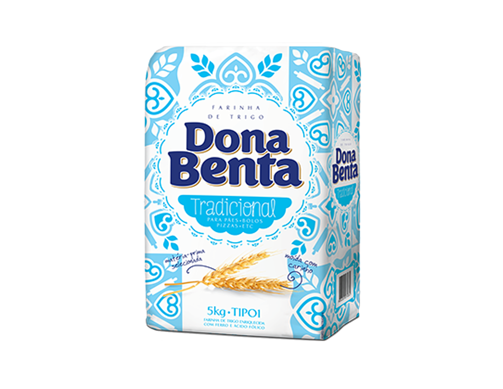 FARINHA DE TRIGO TIPO 1 DONA BENTA 5 KILO (FDO 25 KILO) BLACK FRIDAY PMG ATACADISTA