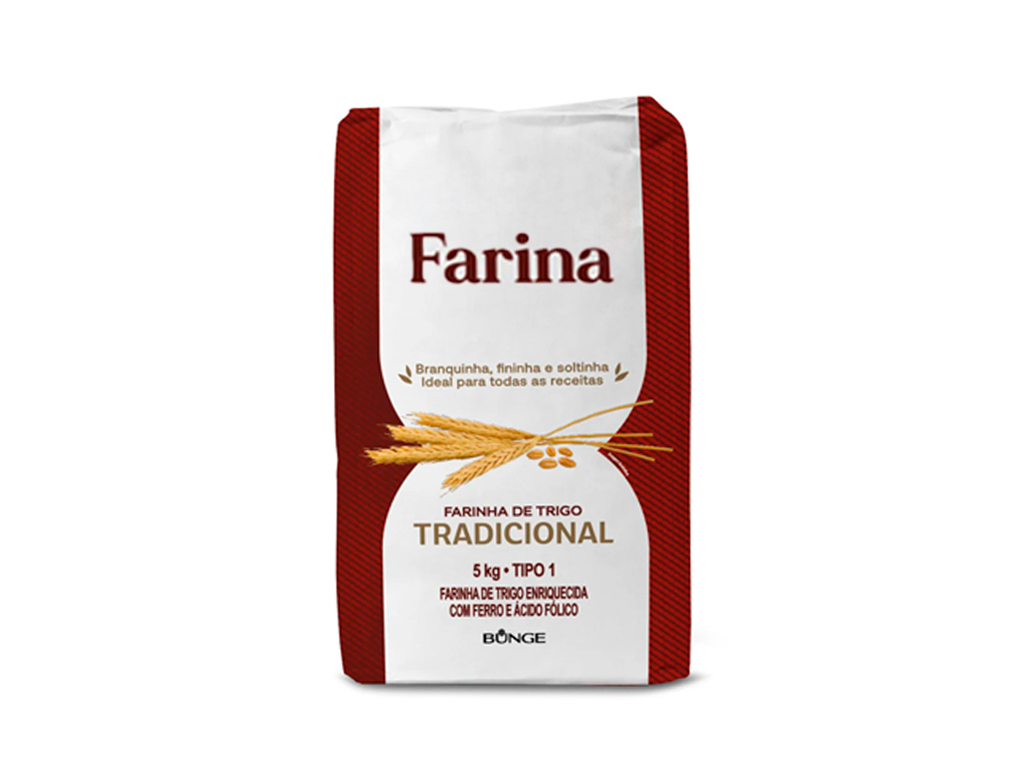 FARINHA DE TRIGO TIPO 1 FARINA 5 KILO (FDO 25 KILO) BLACK FRIDAY PMG ATACADISTA