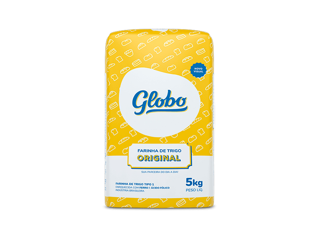 FARINHA DE TRIGO TIPO 1 GLOBO 5 KILO (FDO 25 KILO) BLACK FRIDAY PMG ATACADISTA