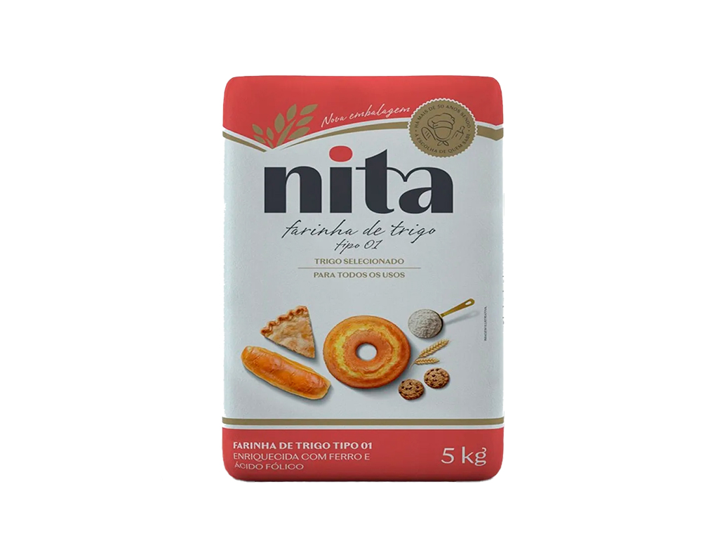 FARINHA DE TRIGO TIPO 1 NITA 5 KILO (FDO 25 KILO)