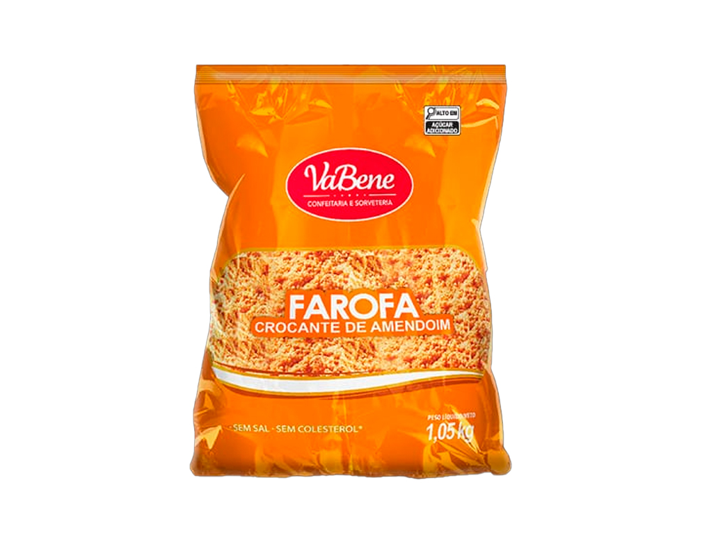 FAROFA DE AMENDOIM CROCANTE VABENE 1,05 KILO BLACK FRIDAY PMG ATACADISTA