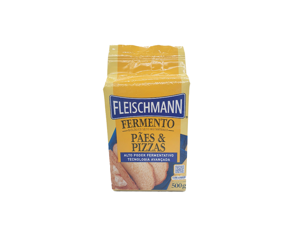 FERMENTO SECO BIOLÓGICO MASSA SALGADA FLEISCHMANN 500 G BLACK FRIDAY PMG ATACADISTA