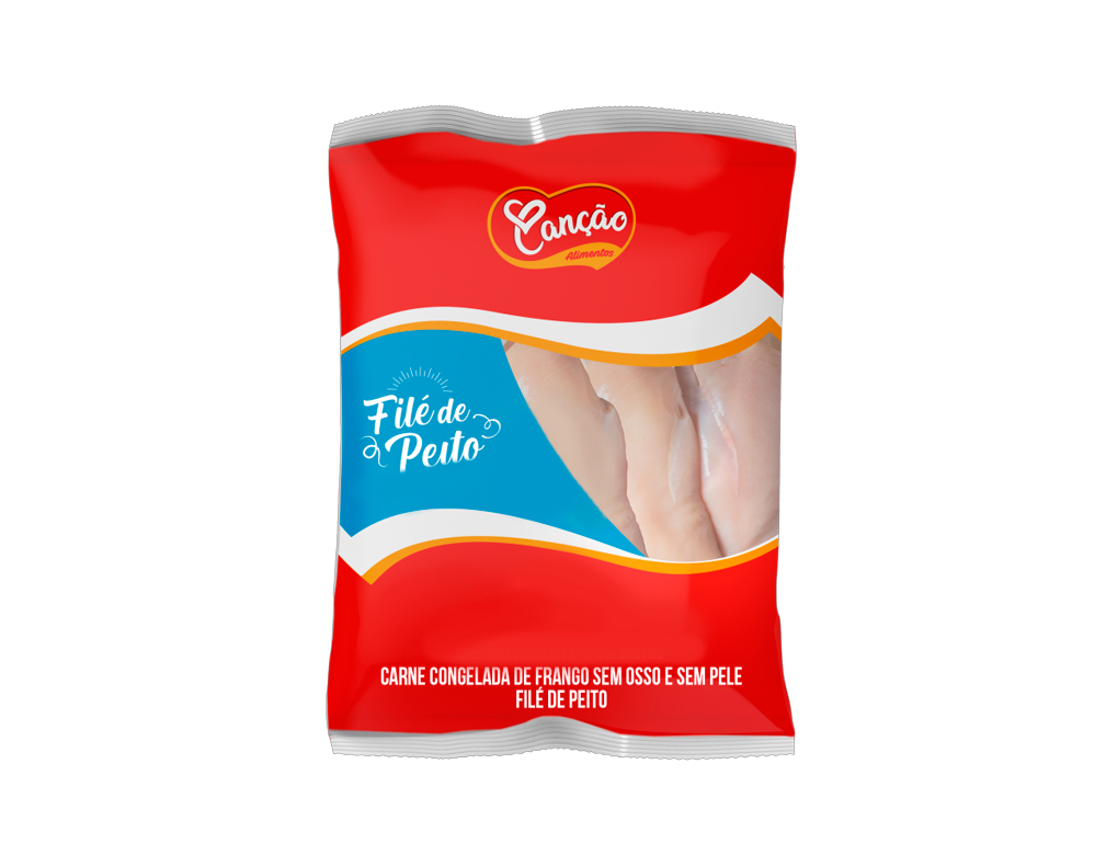 FILÉ DE PEITO DE FRANGO CONGELADO SEM OSSO SEM PELE SEM SASSAMI CANÇÃO (CX 20 KILO) BLACK FRIDAY PMG ATACADISTA