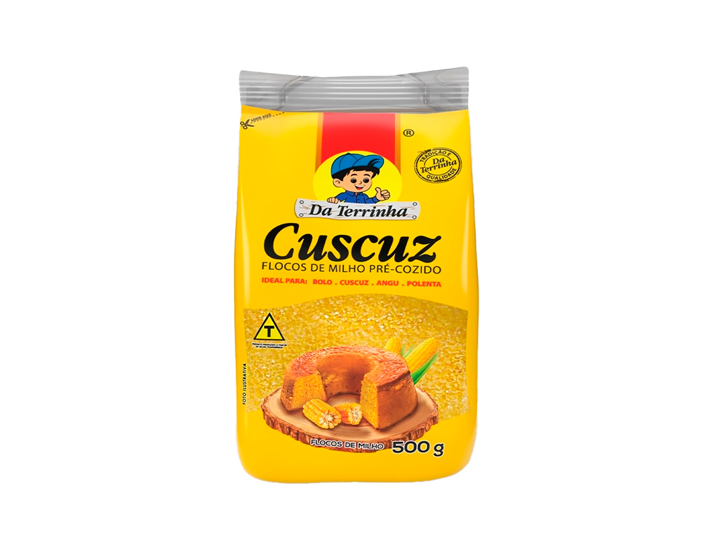 FLOCOS DE MILHO CUSCUZ DA TERRINHA 500 G BLACK FRIDAY PMG ATACADISTA