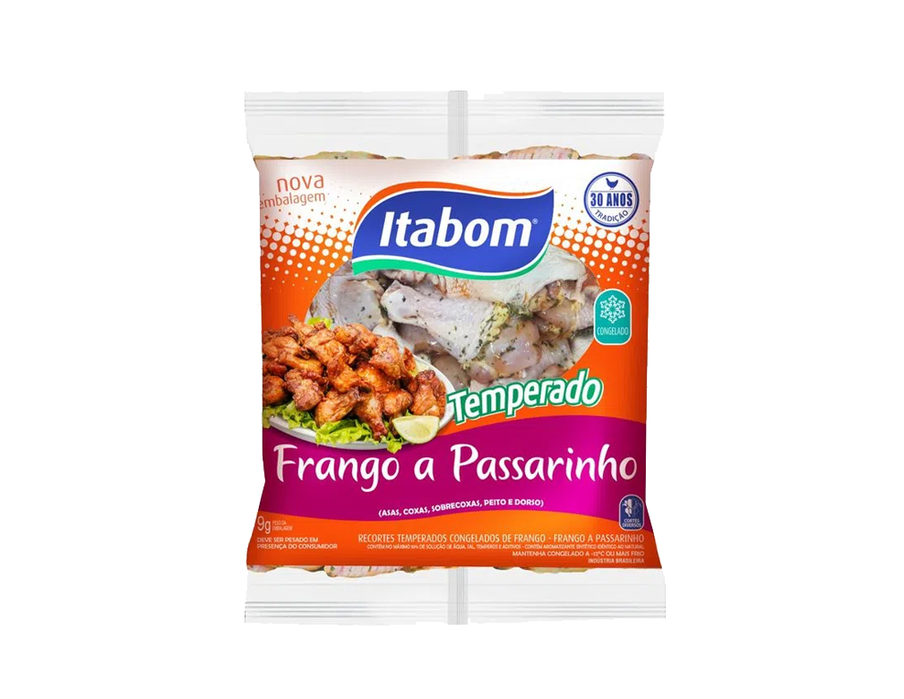 FRANGO A PASSARINHO CONGELADO TEMPERADO ITABOM (CX 20 KILO) BLACK FRIDAY PMG ATACADISTA