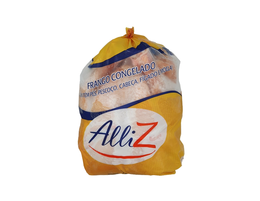 FRANGO INTEIRO CONGELADO ALLIZ 2,5 KILO (CX 20 KILO) BLACK FRIDAY PMG ATACADISTA