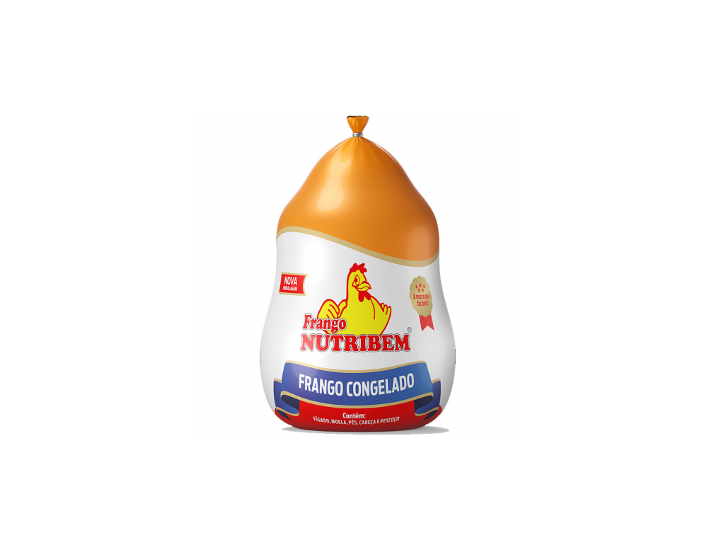 FRANGO INTEIRO CONGELADO NUTRIBEM 2,9 KILO (CX 20 KILO) BLACK FRIDAY PMG ATACADISTA