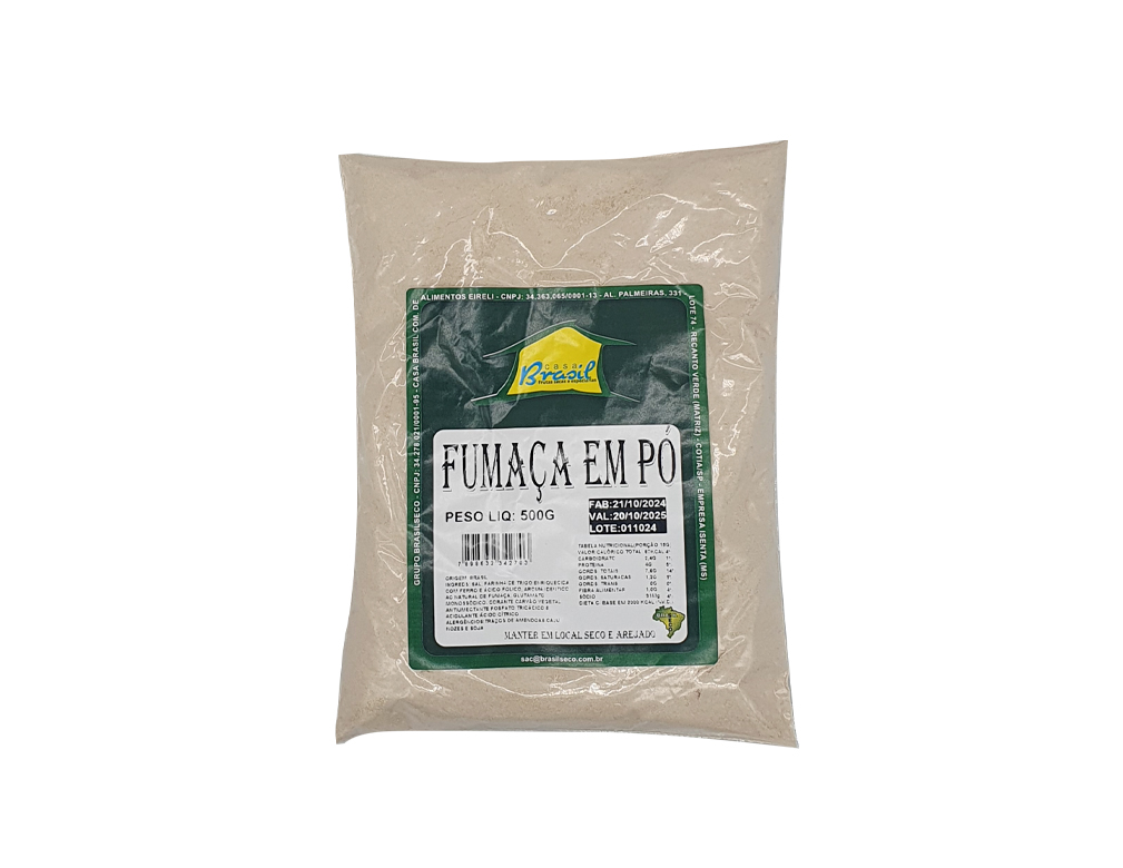 FUMAĆA EM PĆ BRASILSECO 500 G BLACK FRIDAY PMG ATACADISTA