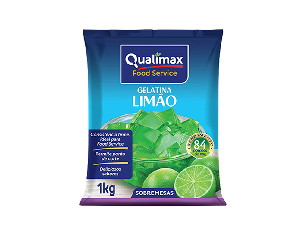 GELATINA LIMÃO QUALIMAX 1 KILO BLACK FRIDAY PMG ATACADISTA