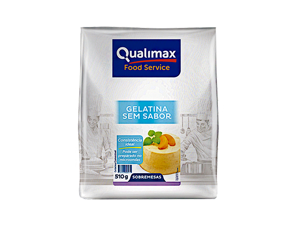 GELATINA SEM SABOR QUALIMAX 510 G BLACK FRIDAY PMG ATACADISTA