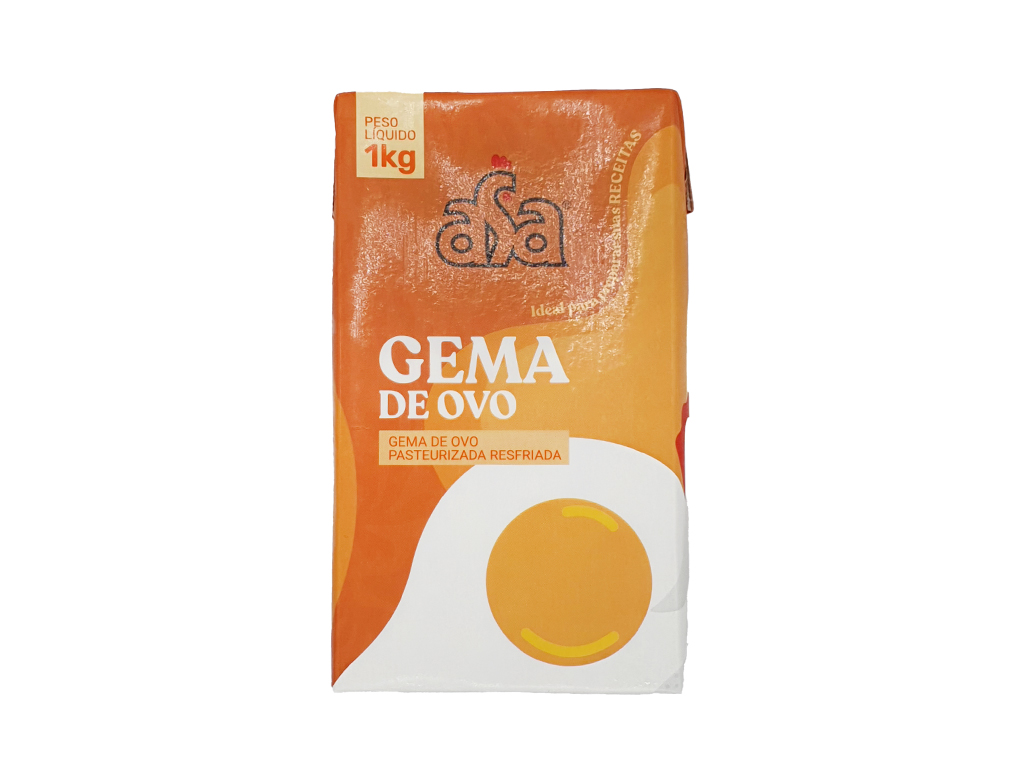 GEMA DE OVO PASTEURIZADA RESFRIADA ASA 1 KILO BLACK FRIDAY PMG ATACADISTA