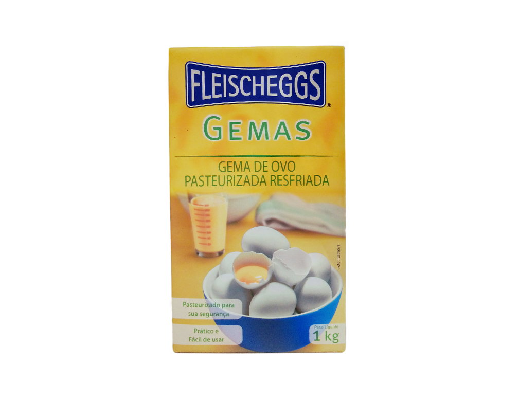 GEMA DE OVO PASTEURIZADA RESFRIADA FLEISCHEGGS 1 KILO BLACK FRIDAY PMG ATACADISTA