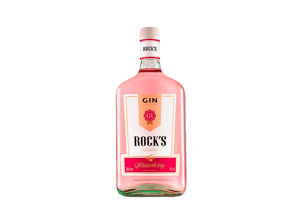 GIN ROCK´S STRAWBERRY 1 L BLACK FRIDAY PMG ATACADISTA