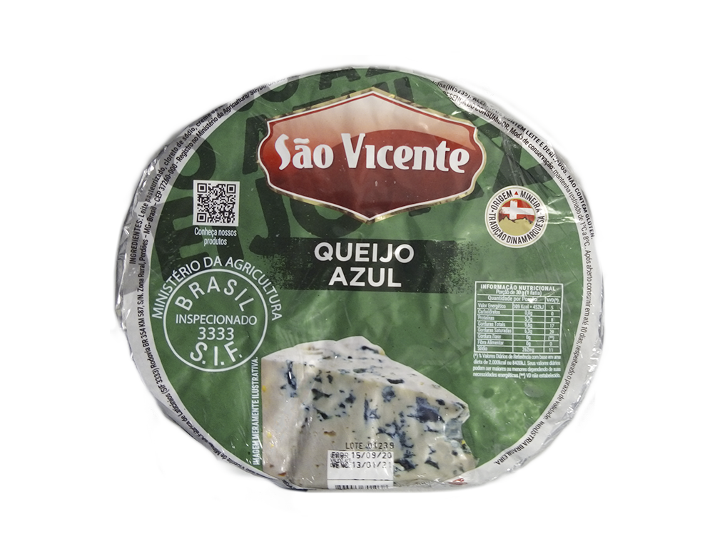 GORGONZOLA QUEIJO AZUL SÃO VICENTE 3 KG BLACK FRIDAY PMG ATACADISTA