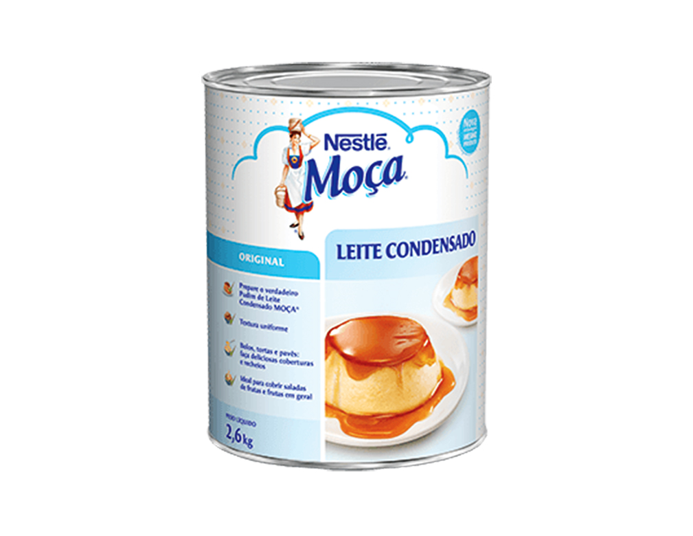 LEITE CONDENSADO GRANDE INTEGRAL MOÇA NESTLÉ 2,6 KILO BLACK FRIDAY PMG ATACADISTA