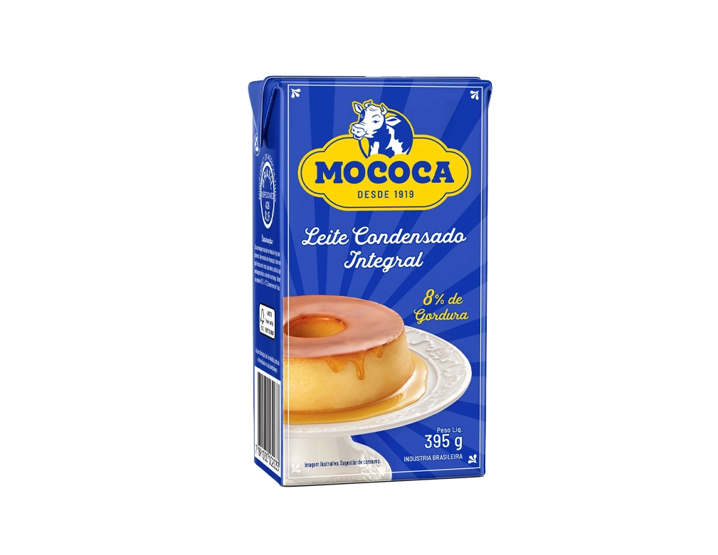 LEITE CONDENSADO PEQUENO INTEGRAL MOCOCA 395 G (CX 27 UN) BLACK FRIDAY PMG ATACADISTA