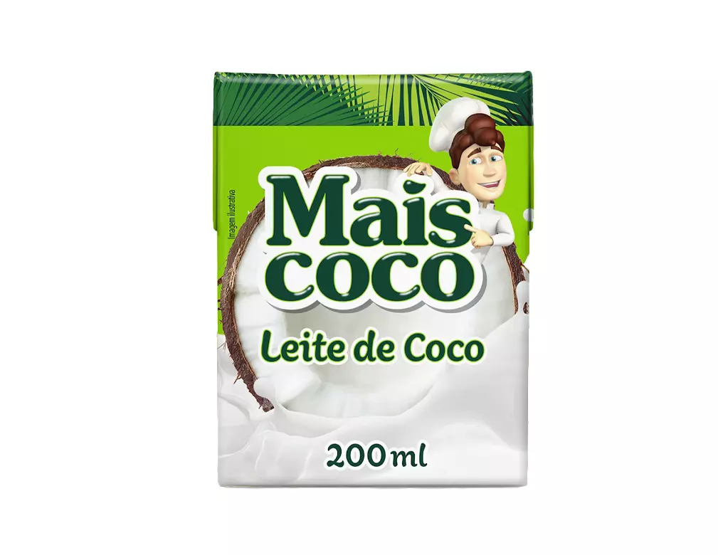 LEITE DE COCO PEQUENO MAIS COCO 200 ML (CX 24 UN) BLACK FRIDAY PMG ATACADISTA