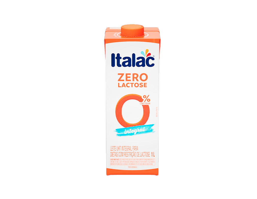 LEITE INTEGRAL ZERO LACTOSE ITALAC 1 L (CX 12 UN) BLACK FRIDAY PMG ATACADISTA