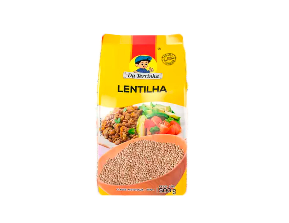LENTILHA DA TERRINHA 500 G (FDO 12 PCT) BLACK FRIDAY PMG ATACADISTA