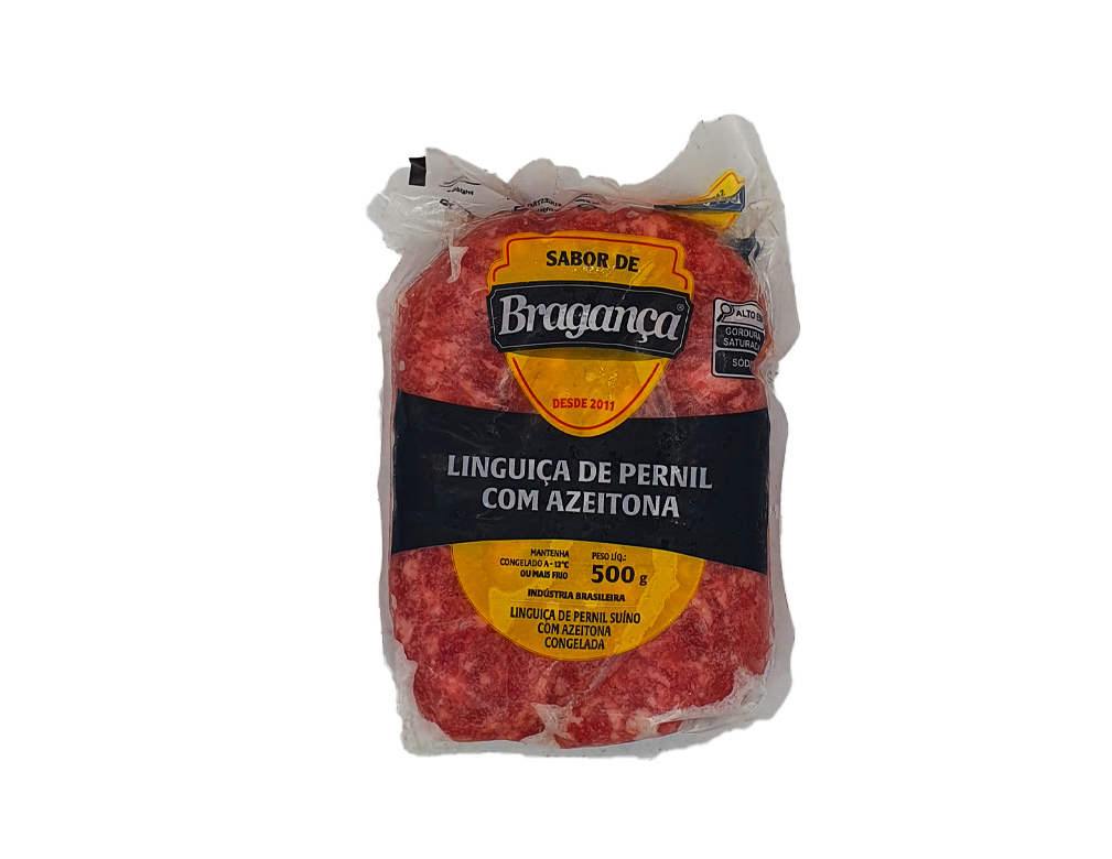 LINGUIĆA SUĆNA CONGELADA COM AZEITONAS SABOR DE BRAGANĆA 500 G PCT BLACK FRIDAY PMG ATACADISTA