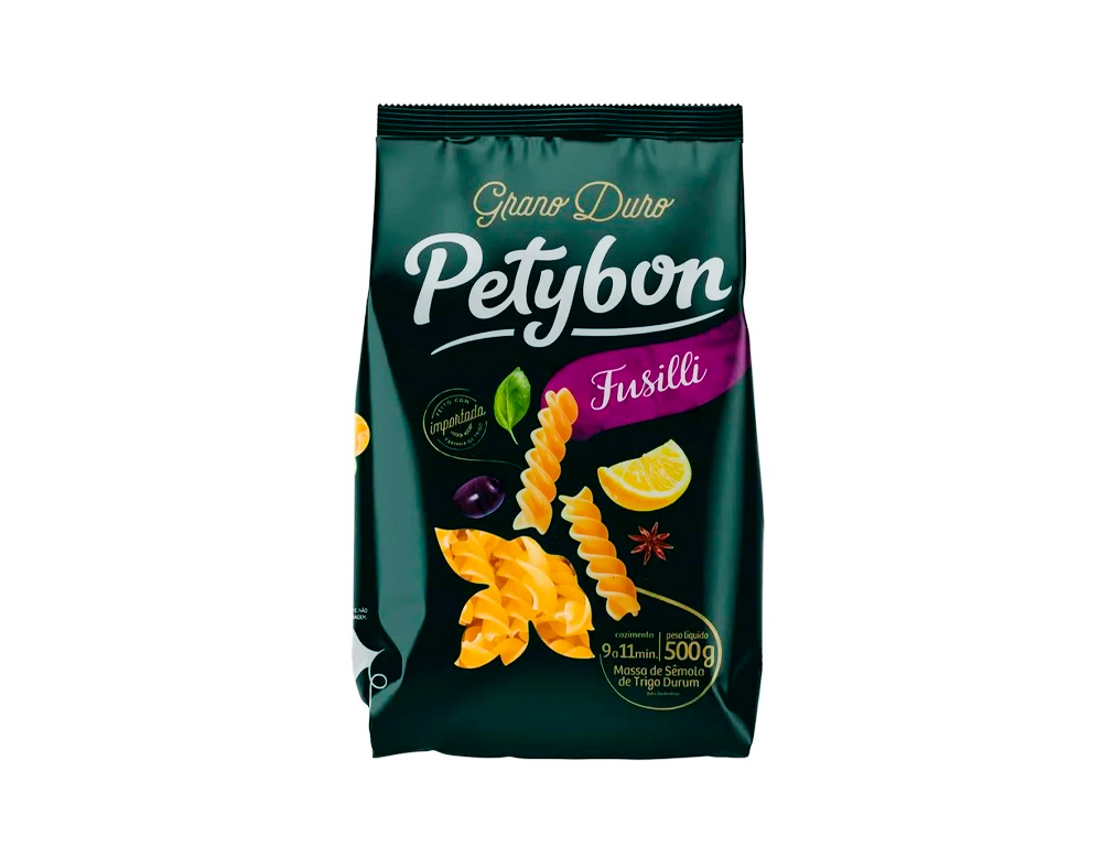 MACARRÃO FUSILLI GRANO DURO PETYBON 500 G (FDO 18 PCT) BLACK FRIDAY PMG ATACADISTA