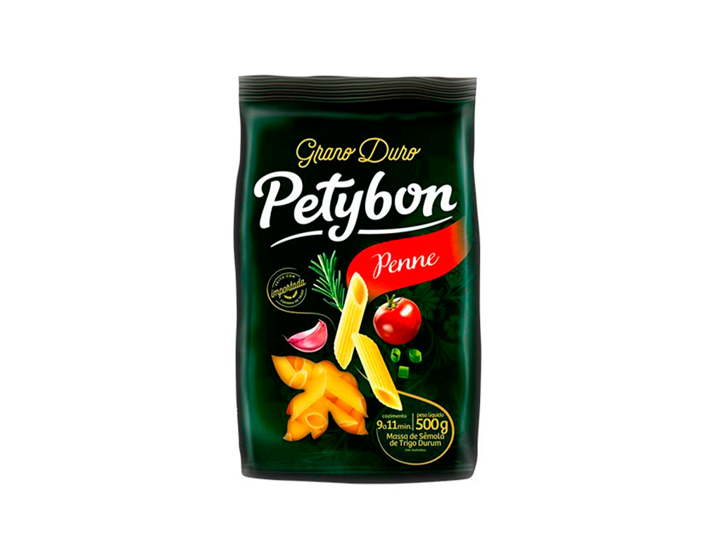 MACARRÃO PENNE GRANO DURO PETYBON 500 G (FDO 18 PCT) BLACK FRIDAY PMG ATACADISTA