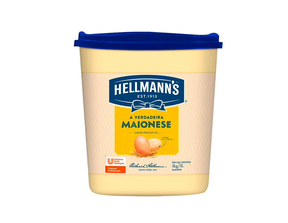 MAIONESE GRANDE HELLMANN´S 3 KILO BLACK FRIDAY PMG ATACADISTA