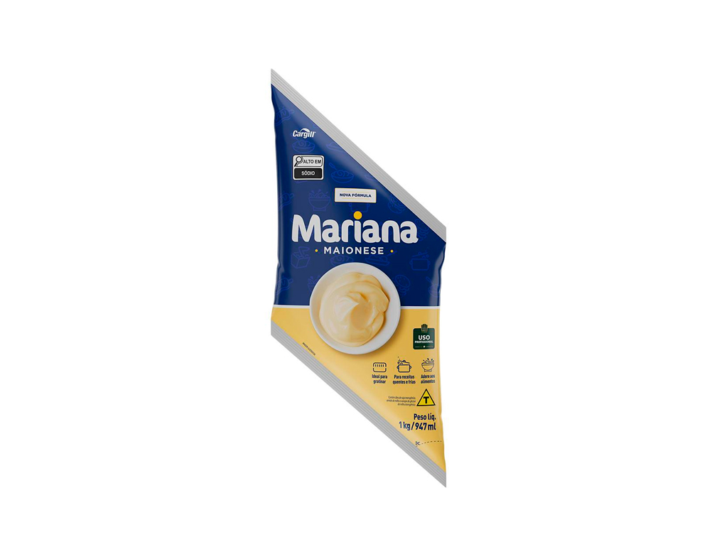 MAIONESE PEQUENA MARIANA 1 KILO (CX 10 BAG) BLACK FRIDAY PMG ATACADISTA