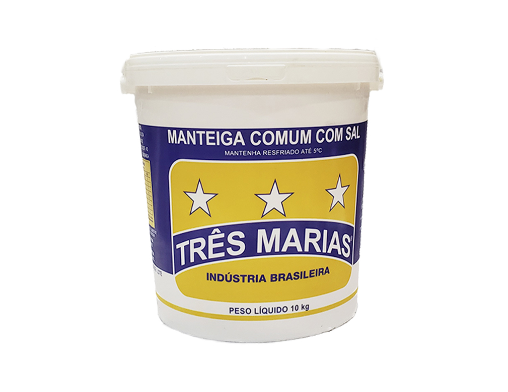MANTEIGA COM SAL TRÊS MARIAS 10 KILO BLACK FRIDAY PMG ATACADISTA