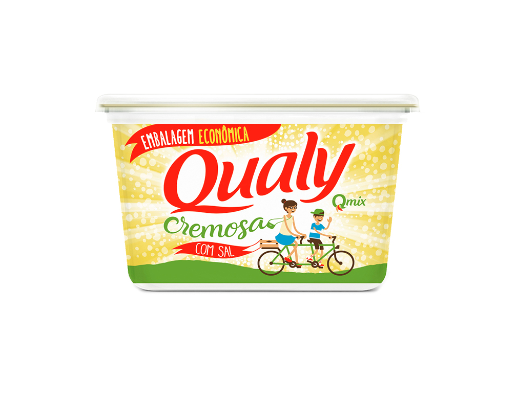 MARGARINA MÉDIA COM SAL 80 % QUALY SADIA 500 G (CX 12 UN) BLACK FRIDAY PMG ATACADISTA