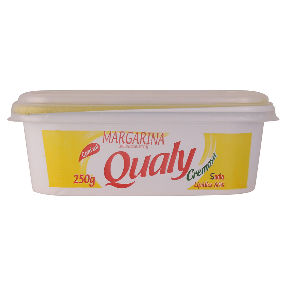 MARGARINA PEQUENA COM SAL 80 % QUALY SADIA 250 G (CX 24 UN) BLACK FRIDAY PMG ATACADISTA