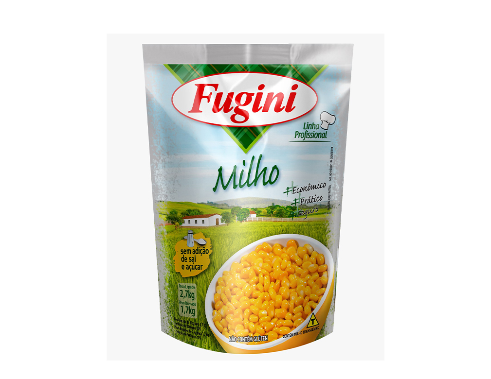 MILHO GRANDE FUGINI 1,7 KILO BLACK FRIDAY PMG ATACADISTA