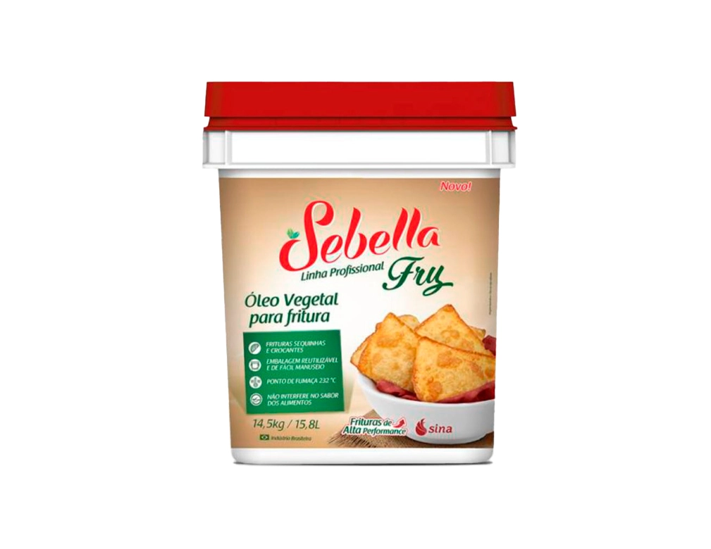 MISTURA DE ÓLEOS VEGETAIS FRY SEBELLA SINA (BD 15,8 L) BLACK FRIDAY PMG ATACADISTA