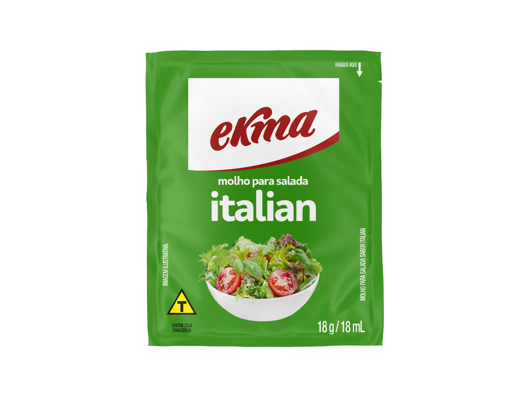 MOLHO SALADA ITALIAN SACHÊ EKMA 18 G (CX 42 UN) BLACK FRIDAY PMG ATACADISTA