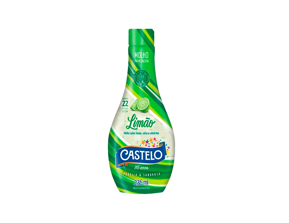MOLHO SALADA LIMÃO CASTELO 236 ML (CX 12 UN) BLACK FRIDAY PMG ATACADISTA
