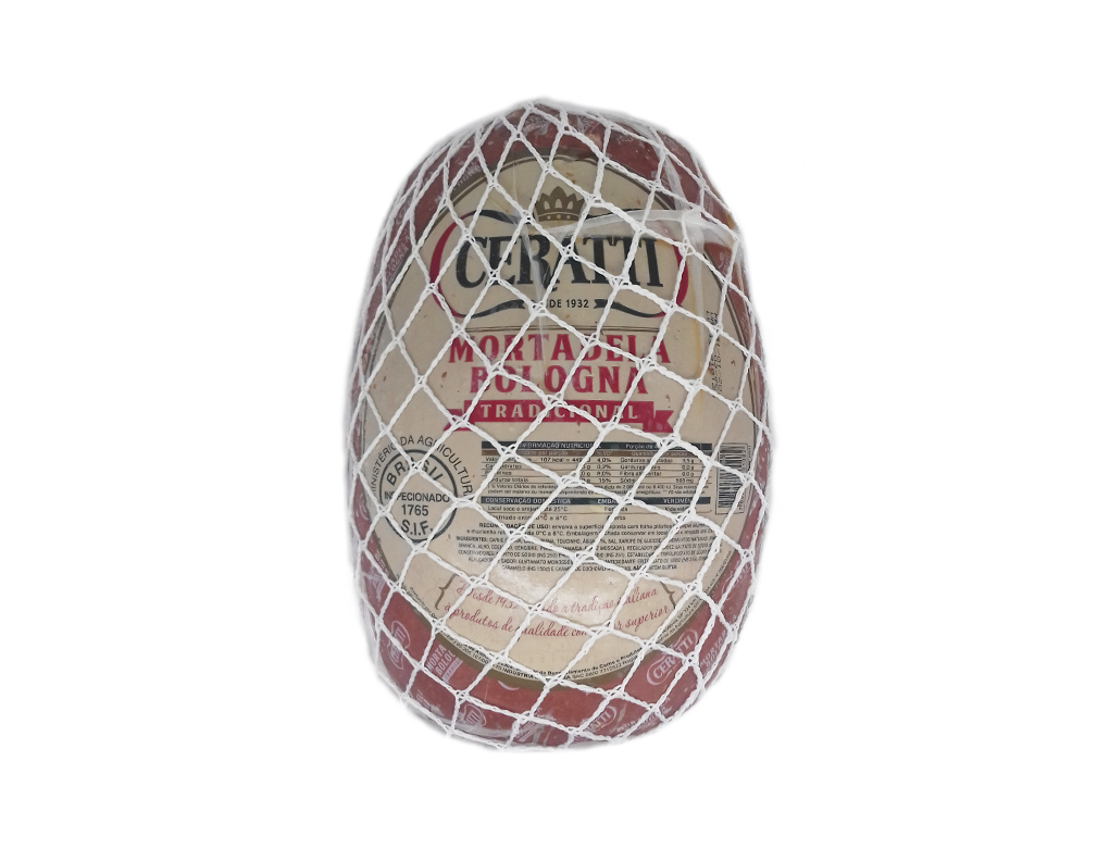 MORTADELA TRADICIONAL BOLOGNA CERATTI 6 KG BLACK FRIDAY PMG ATACADISTA