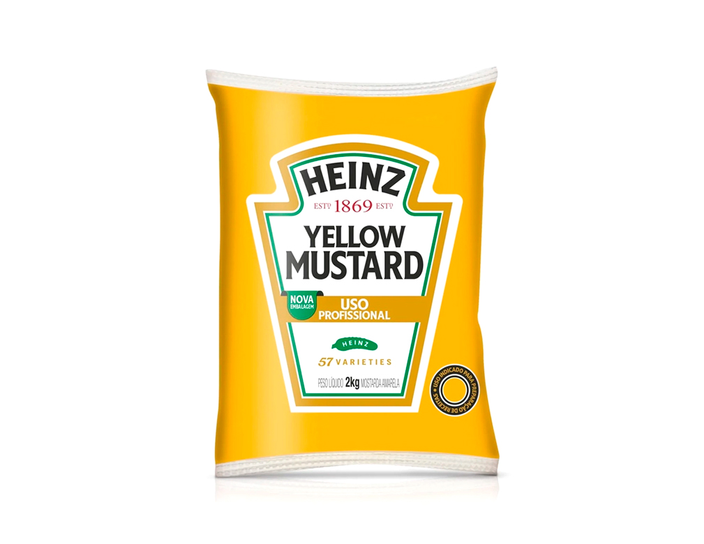 MOSTARDA GRANDE AMARELA HEINZ 2 KILO BLACK FRIDAY PMG ATACADISTA