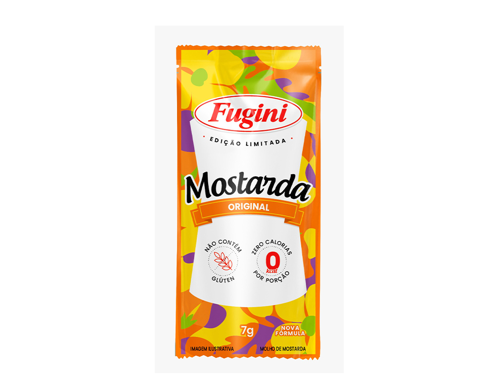 MOSTARDA SACHÊ FUGINI 7 G (CX 144 UN) BLACK FRIDAY PMG ATACADISTA