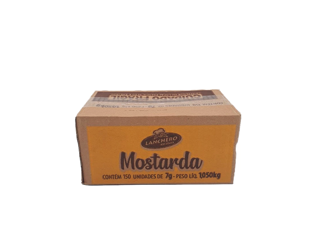 MOSTARDA SACHÊ LANCHERO 7 G (CX 150 UN) BLACK FRIDAY PMG ATACADISTA