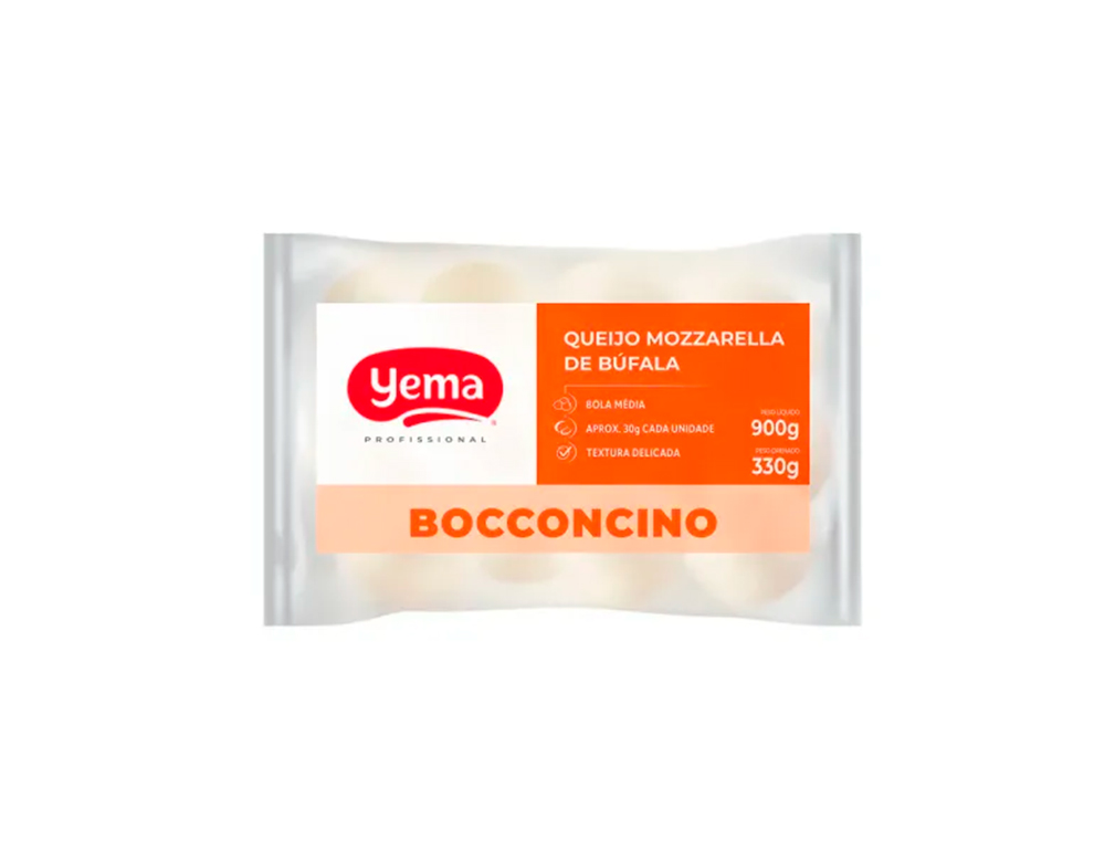 MUÇARELA DE BÚFALA BOCCONCINO YEMA 330 G BLACK FRIDAY PMG ATACADISTA