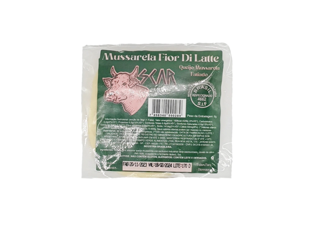 MUÇARELA FATIADA PROCESSADA 16 FATIAS SCAR 400 G BLACK FRIDAY PMG ATACADISTA