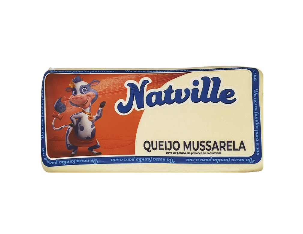 MUÇARELA NATVILLE 4 KG BLACK FRIDAY PMG ATACADISTA