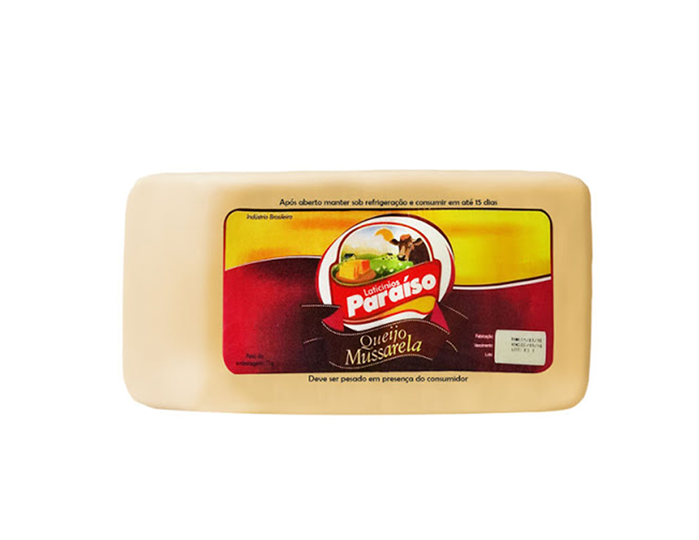 MUĆARELA PARAĆSO 4 KG BLACK FRIDAY PMG ATACADISTA